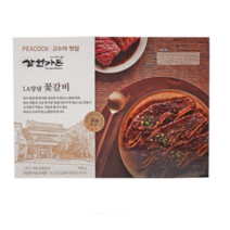 PEACOCK 피코크 삼원가든 LA 꽃갈비 600g 아이스박스, 1개