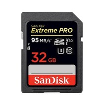 SanDisk Extreme Pro 32GB 64GB 128GB 256GB 메모리 카드 170 GB SDXC C10 U3 V30 메가바이트/초 4K 플래시 SD 블랙박스 핸드폰 게, 01 32GB