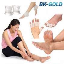 국내산 BK-골드 프리미엄 발가락 교정기 무지외반증 실리콘 패드 발가락링 발보정 발가락 교정링 손가락 발가락 보호대 세트, 20종