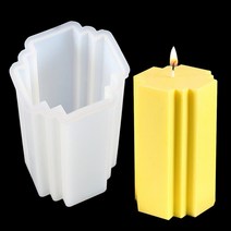 양초 금형 diy 크리스탈 에폭시 수지 립스틱 꽃 다이아몬드 향기로운 테이블 거울 실리콘, 한개옵션1, 02 60-871