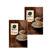 비비고 간편국 즉석컵국 간편식 한끼 보양식 즉석국 (냉동) 비비고 테이블 특설렁탕 맛잇는국 맛잇는탕 맛있는찌개 700g, 2개