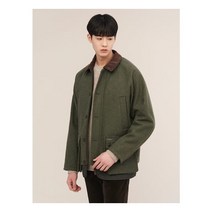[빈폴(아울렛)] [빈폴멘] [30%OFF] 카키 울 퀼팅 패디드 사파리 점퍼 (BC183