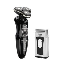 2023년형 맥스 전기 면도기+코털제거기 휴대용 남성 이발기 방수 홈쇼핑, 면도기+휴대용면도기+코털제거기