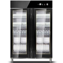 적외선 식기 소독기 대용량 업소용 레스토랑 1100L, 1100L 검정색 비자성 스테인리스 스틸