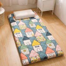 학생 기숙사 싱글 매트리스 침대 매트 접이식 다다미 경량 수면 패드 바닥