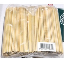 12cmx1000입 대용량 꼬치용 친환경 대꽂이 캠핑 가정용 일회용그릇 도시락 배달전문 피크닉