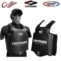 컨텐더 격투기 킥복싱 태권도 호구 몸통 보호구, 검정