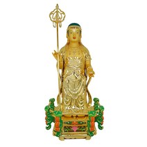 [TK]도금입상지장3자7치 고좌대 불상