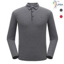 [LPGA골프웨어] 남성 스윙라인 절개 제에리 티셔츠 (L191TL105P)