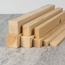 오비끼 방부목 소나무 스트립 diy 수제 단단한 긴 플랫 나무 광장 로그 플레이트 용골 열 파티션 광택 작은, 01/소나무 2cmx2cm, 길이 1미터[1뿌리], 1개
