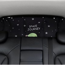 차박커텐 트렁크 가림막 햇빛가리개 암막 카커튼, 우주, 1개