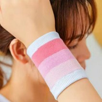 테니스 손목보호대 손목 아대 스트랩 1P 핑크