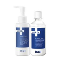 겟잇뷰티 뷰라벨 토너 1위! 아이소이 아크니 닥터 1st 클렌징 & 토닉 SET(130ml/130ml), 없음, 상세설명 참조