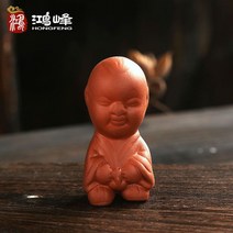 오줌싸개인형 민속인형 조경 장식 조각 행운의 전통소품 조형물 고추 선물용 미니 공예품, 삼모