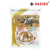 미락 한끼거뜬 가마솥맛 누룽지1kg 국산쌀누룽지 간식, 상세페이지 참조