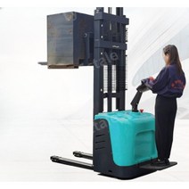 입식지게차 미니지게차 2단 운반기 핸드 사이드쉬프트, 보행형풀일렉트릭1.5톤2미터