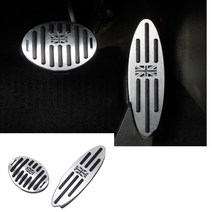 BMW 미니페달 클럽맨 컨트리맨 2세대 3세대 페달 악셀 브레이크 페달커버 미니쿠퍼악세사리, (01)union jack, 미니