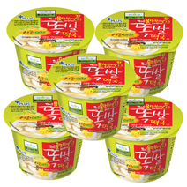 칠갑농산 똑쌀 떡국 매운맛 178g x5개, 5개