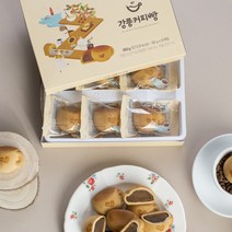 강릉커피빵 선물세트 앙금 만주 커피콩 빵, 강릉커피빵M(6개입)