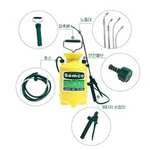 셈코 GS-008 006 1단 3단노즐대 압축식 분무기 부속 호스 압축봉 안전밸브 손잡이, 4.GS-006 3단노즐대