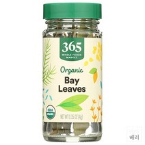 365 by Whole Foods Market Bay Leaves 홀푸드마켓 베이 리프 월계수 잎 0.15oz(4g) 4팩