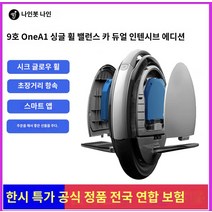 나인봇 외발 전동휠 자전거 스쿠터 Ninebot 속도 25km/h 54v, A.54v, A.No.9 ninebot one a1 듀얼 배터리