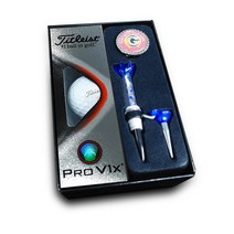 타이틀리스트 22년형 PRO V1 X 3구 자석티 볼마커 골프공선물세트