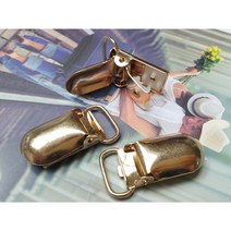 골프 퍼터키퍼 메탈 스틸 집게 클립 악어클립 악세사리 부자재 (퍼터홀더 티걸이 티꽂이), 실버