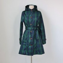 쇼즐 그린 체크 우비 가방 세트 우의 레인코트 바람막이 골프비옷