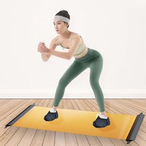 보보샵 다이어트 하체운동 쭉쭉이 슬라이딩 전신운동 홈트레이닝 슈즈증정, 오렌지