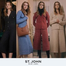 [3만원인하][센존블루라벨] NEW 부클 트위드 7부 와이드팬츠 4컬러 택1