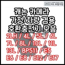 캐논 호환용 충전기모음 DSLR 미러리스 하이엔드 컴팩트등, LP-E8충전기(호환용)
