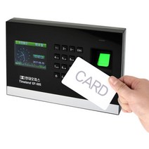 EF-005전용 근태관리기 출입증명 RF카드 출입관리 출근기록카드 출근체크 출퇴근관리기 출퇴근관리 근태기, 양면, D