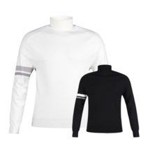 럭스골프 럭스골프 남성 모크넥 긴팔 니트스웨터 JN2A402