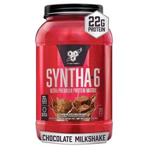 BSN 신타6 웨이프로틴 초콜렛밀크쉐이크 2.91Lbs Whey 단백질보충제 건강기능식품 영양제, 1개