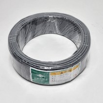 동우 무실드 조작선 통신선0.3SQ(AWG24) 2C 100M/롤 판매 RS232통신선 데이타케이블, 1개