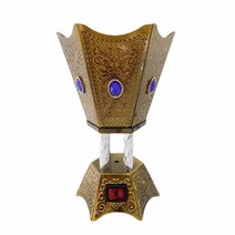 연통 홀잭키트 방염포 방염매트 홀잭 텐트Luxury Arab Aroma Stove Mini Electric Bakhoor Burner Incense, 04 4