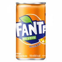 [코카콜라음료] 환타 오렌지 190ml x, 60개