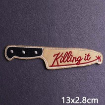 의류용 예수 십자가 패치 철 열 접착 재킷 및 모자 스티커, 24 PE6183CT