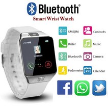 블루투스 스마트 워치 DZ09 웨어러블 손목 시계 2G SIM TF 카드 Xiaomi 삼성 호환 안드로이드 폰 Smartwatch 남성 여성