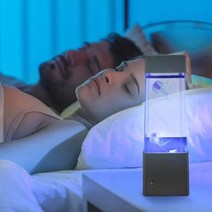 실리콘무드등 특이한무드등 우주인무드등 색상 변경 탱크 수족관 램프 편안한 분위기 조명 용암 램프 색상 해파리 탱크 수족관 램프, b