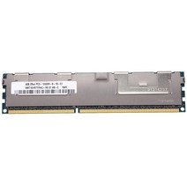 Youmine 4GB DDR3 메모리 RAM 2Rx4 PC3-10600R 1.5V 1333MHz ECC 240핀 서버 HMT151R7TFR4C, 블루 & 실버
