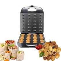 호두과자만드는기계 땅콩빵 홈베이킹 와플 메이커 홈 열매 자동 식사, 220-240v, 우리를