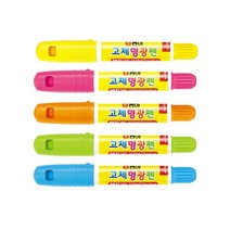 동아 원형 고체형광펜 낱개 제트스틱, 주황