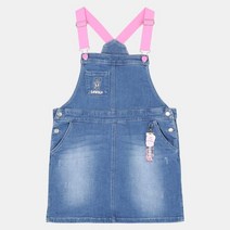 신디키즈NC청주점#예쁜스커트#청멜빵치마#여아들이 좋아하는 에싀더버니 데님 오버롤 스커트 CITV22A04