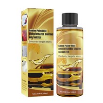 세차 자동차 폼클리너100ML 골든 카르나우바 세차 왁스 폼 클리너 3 in 1 세라믹 코팅 자동차 팜 광택 페인, 01 무색_01 1pc