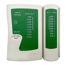 라우터 모뎀 네트워크카드 네트워크 케이블 테스터 RJ45 RJ11 RJ12 Cat5 Cat6 LAN 케이블 테스터 네트워킹 와이어 전화선 감지기 추적기 도구 키트