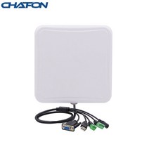 chafon 5-6m uhf rfid 리더 장거리 내장 6dbi 원형 안테나 rs232 wg26 차량 관리용 usb 릴레이 이더넷, CF-RU5306T-US