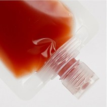튜브형 로션 소분파우치 클렌징워터 크림 해외여행용, 사이즈, 100ml 일반형
