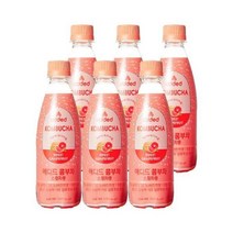 애디드 콤부차 스윗자몽, 340ml, 6개
